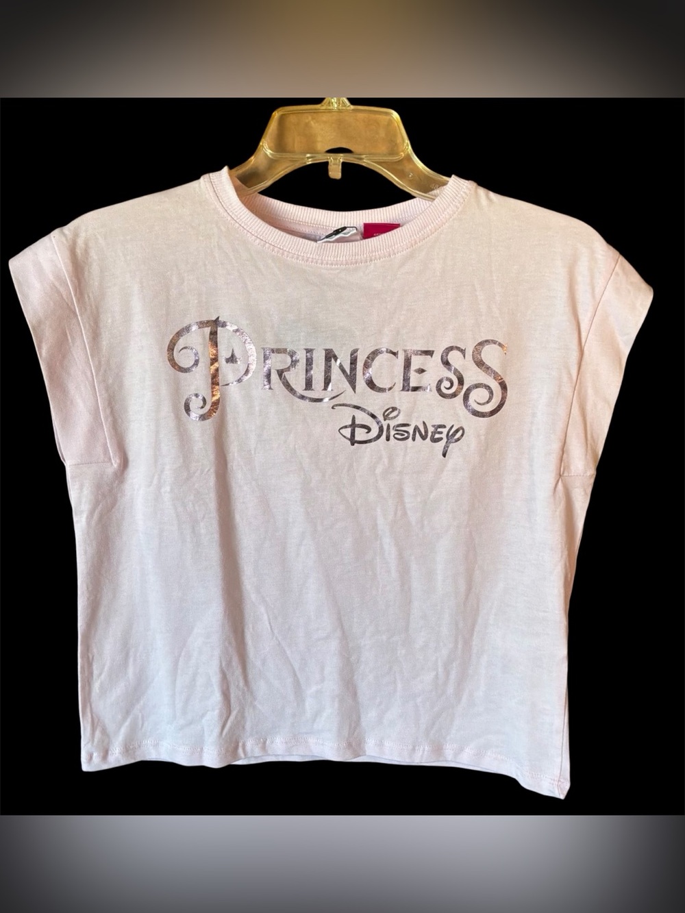 Zara Girls' Light Pink Disney 'Princess' Graphic Tee